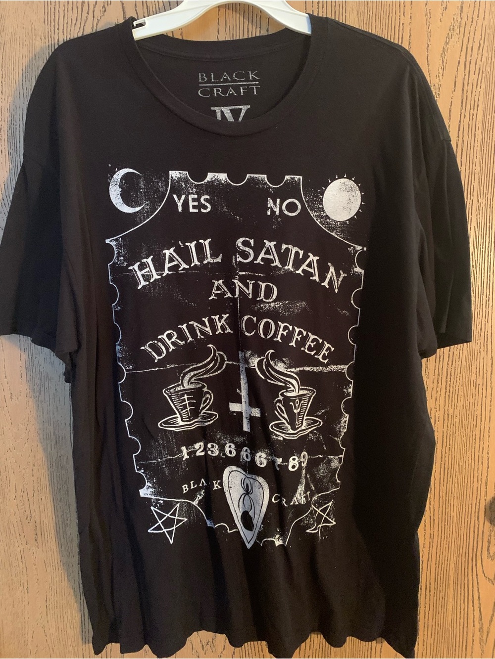 Black Craft Black Graphic Short-Sleeve Tee - Black